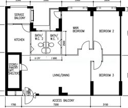 Blk 965 Hougang Avenue 9 (Hougang), HDB 4 Rooms #573377741